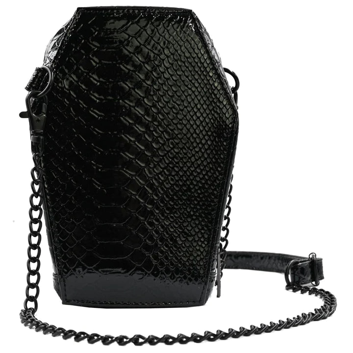 Coffin Mini Crossbody Skull Purse