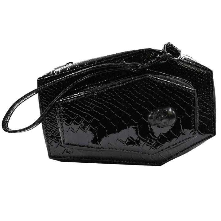 Coffin Mini Crossbody Skull Purse