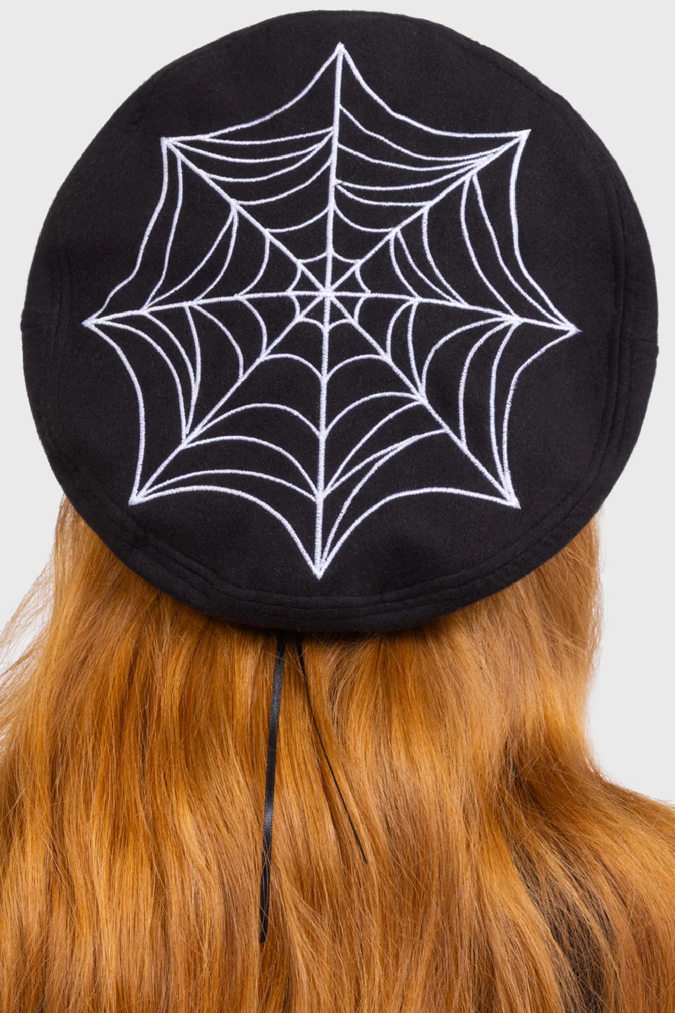 Black Widow Beret Hat