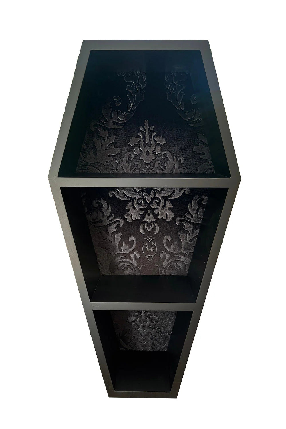 Haunted Mansion 20" Coffin Shelf - Black Velvet