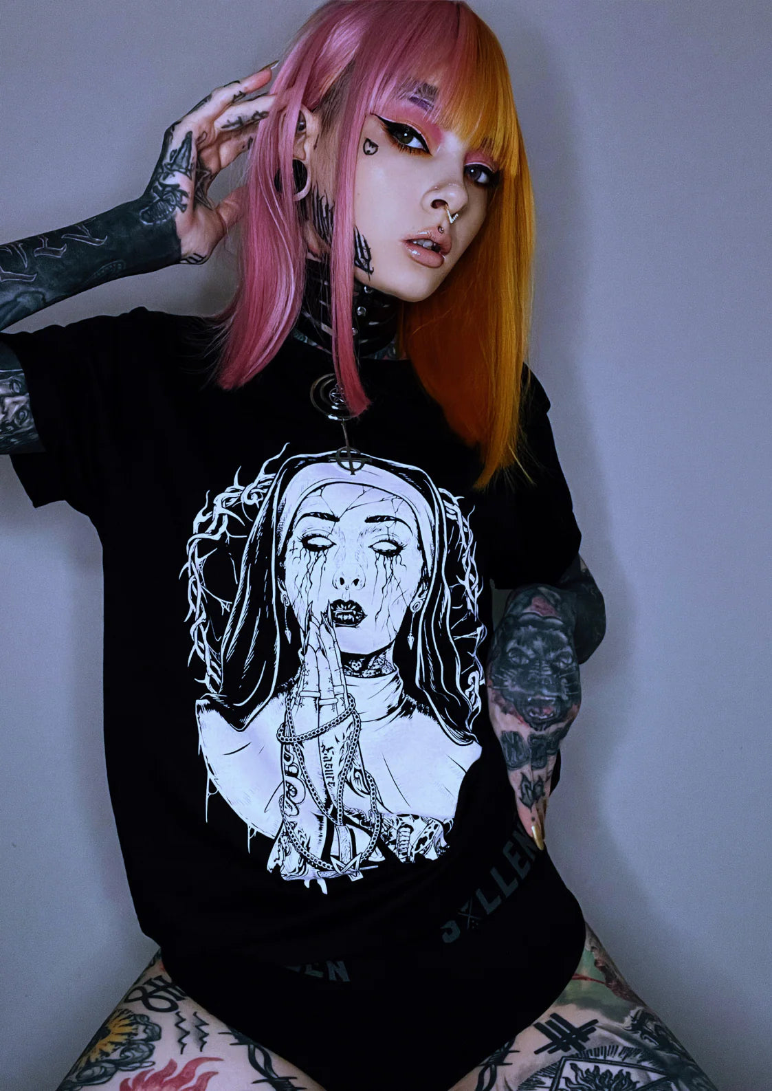 Demon Nun - Unisex T-Shirt