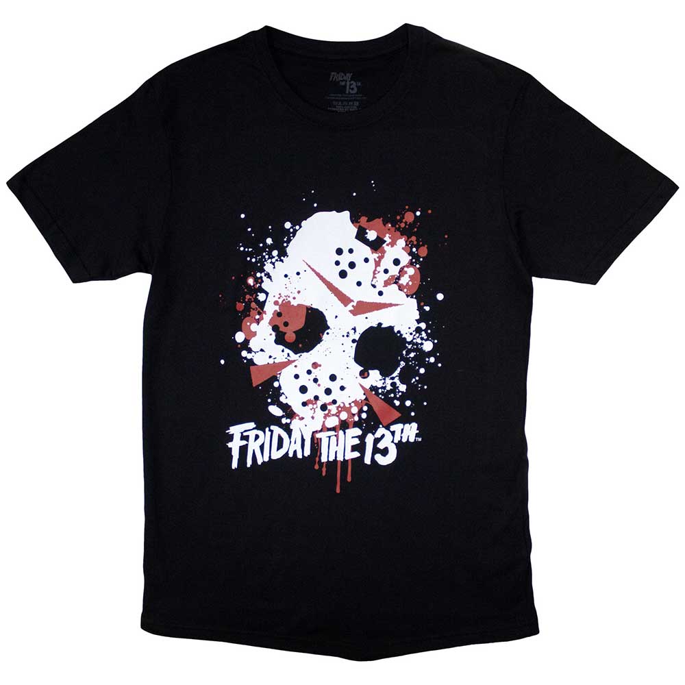 Merchcode FRIDAY THE 13TH - HORROR - T-shirt con stampa - black/nero Merchcode FRIDAY THE 13TH - HORROR - T-shirt con stampa - black/nero