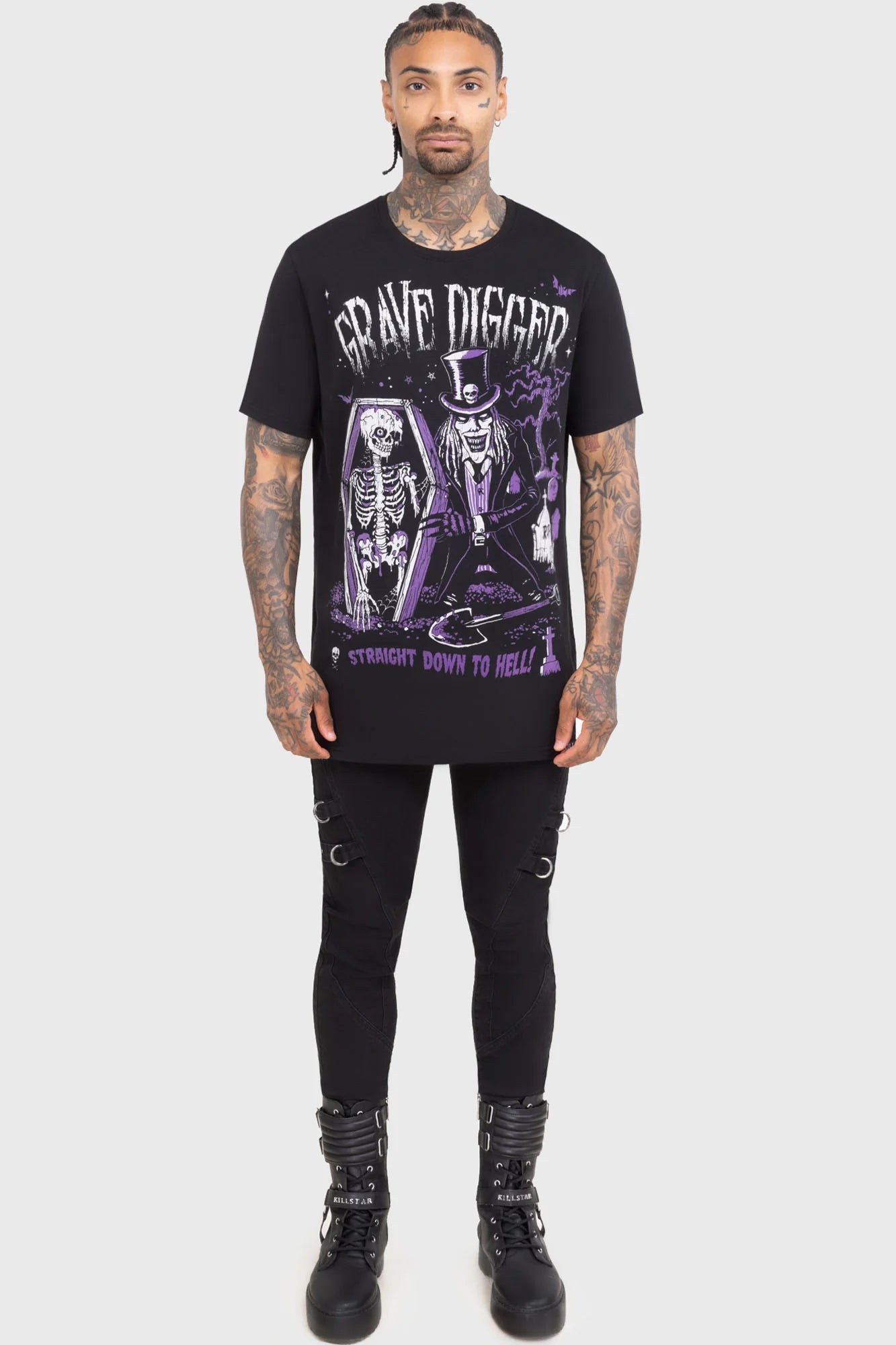 Grave Digger T-Shirt – Bloody Rose Boutique