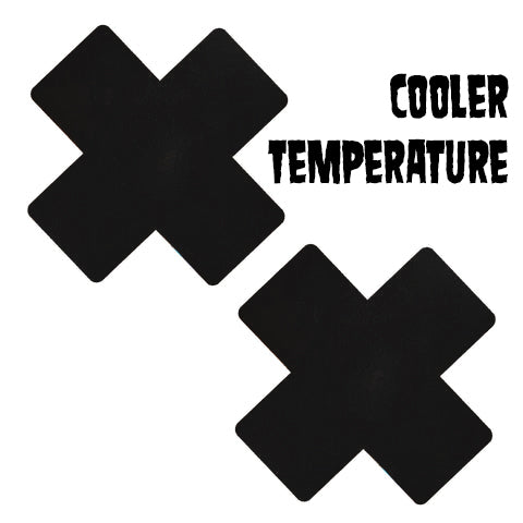 Red Purgatory Temperature Reactive X Factor Nipple Cover Pasties