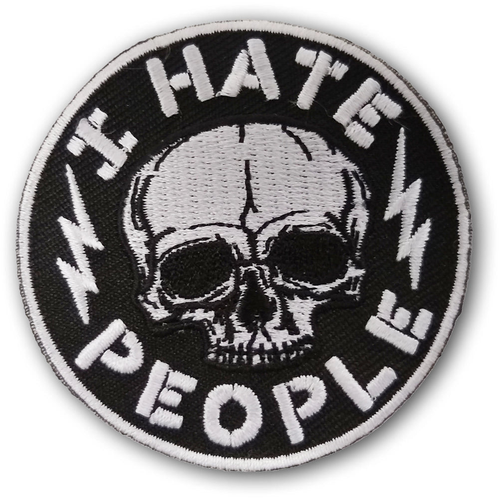 I Hate People - Embroidered Patch