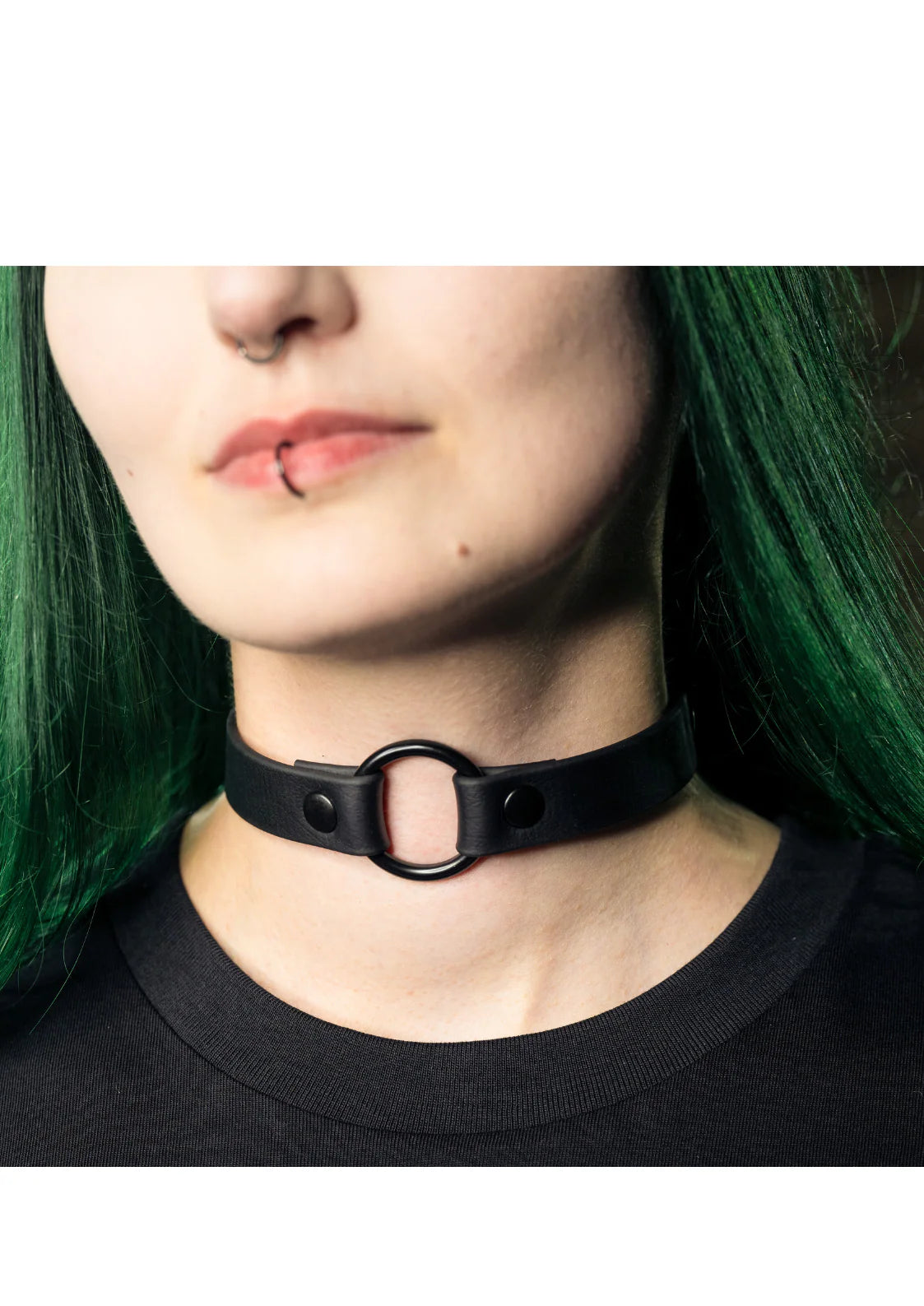 Black Hardware O-Ring Choker