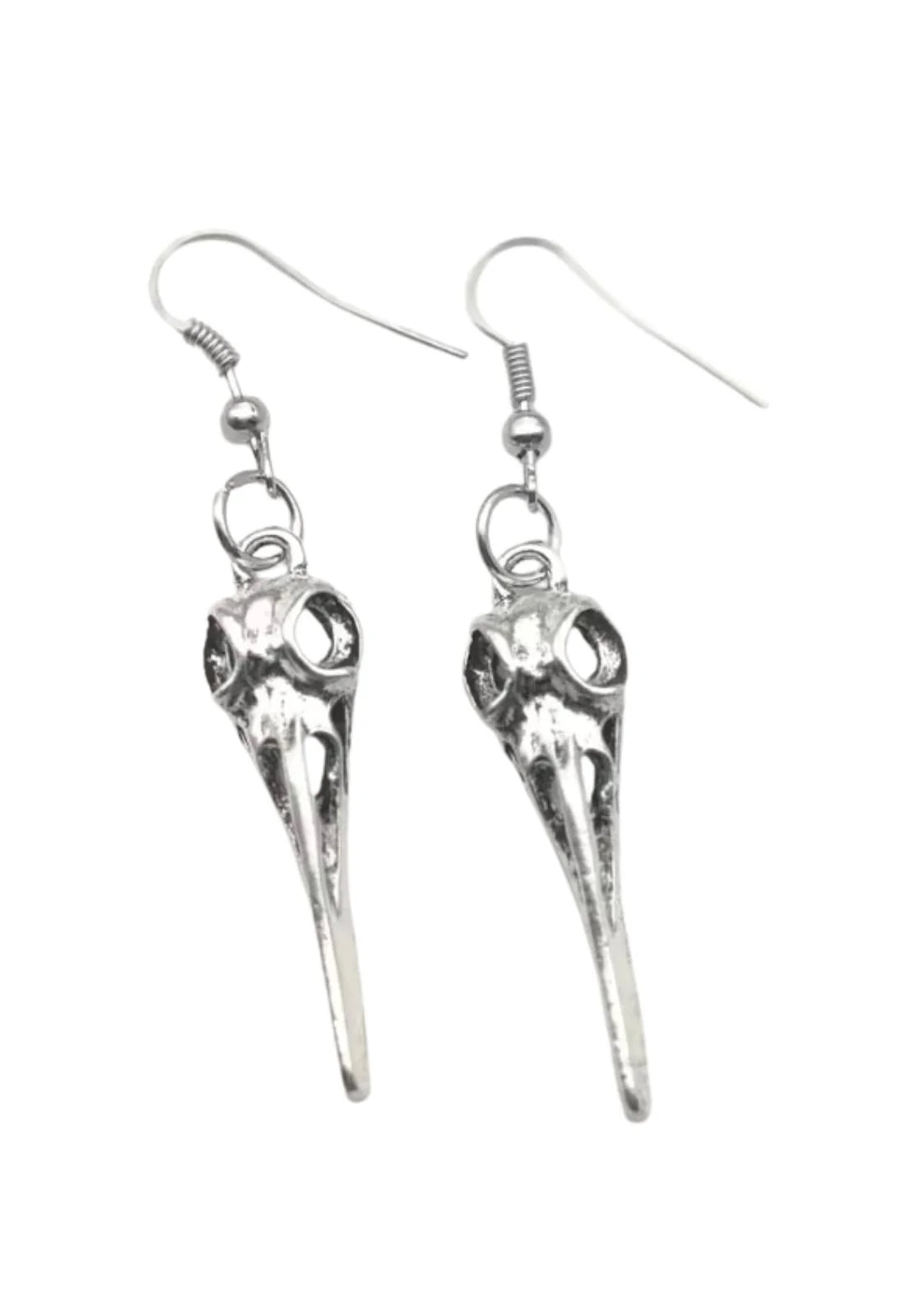 The Beak - Bird Skull Earrings