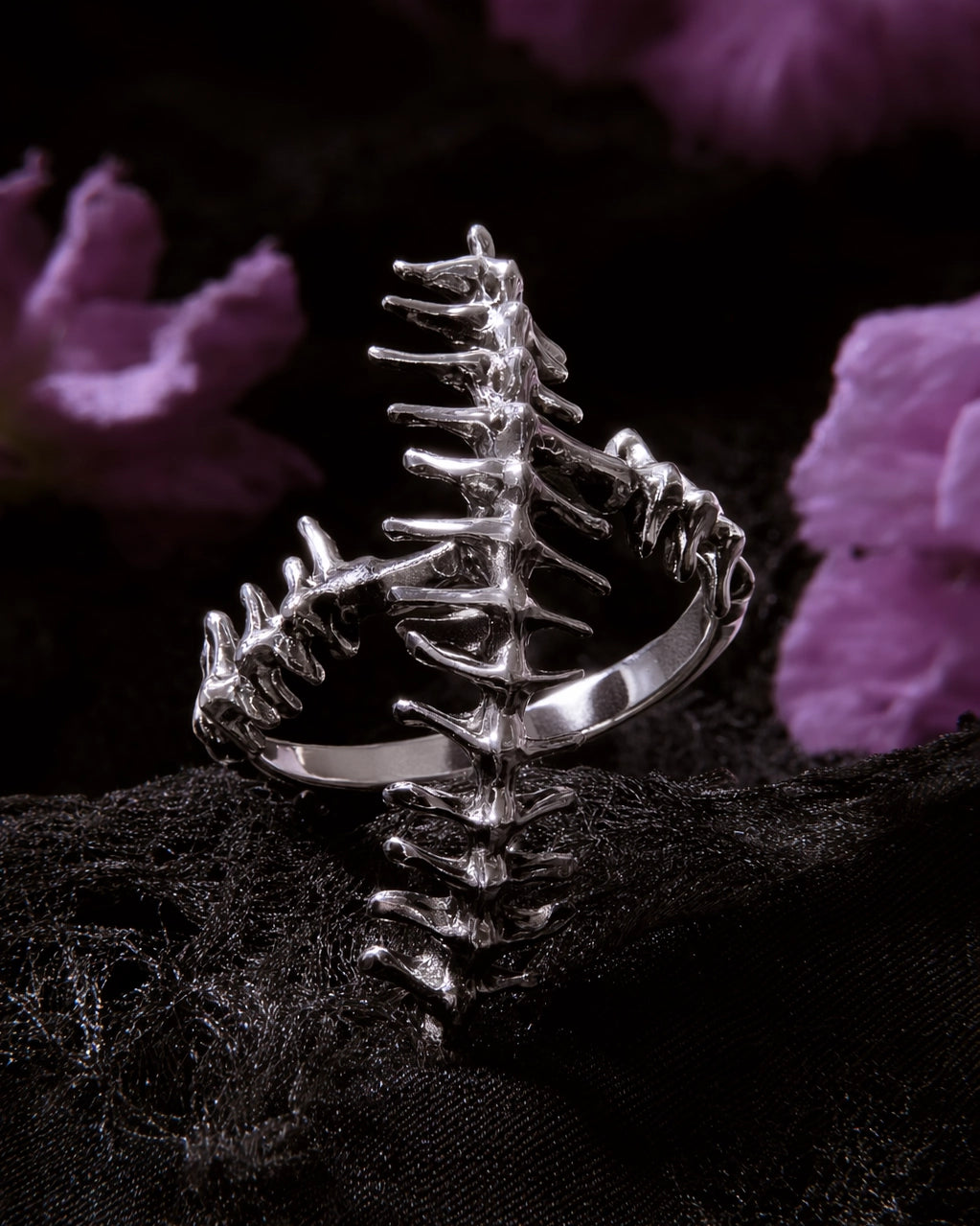 Vertebrae Ring – Bloody Rose Boutique