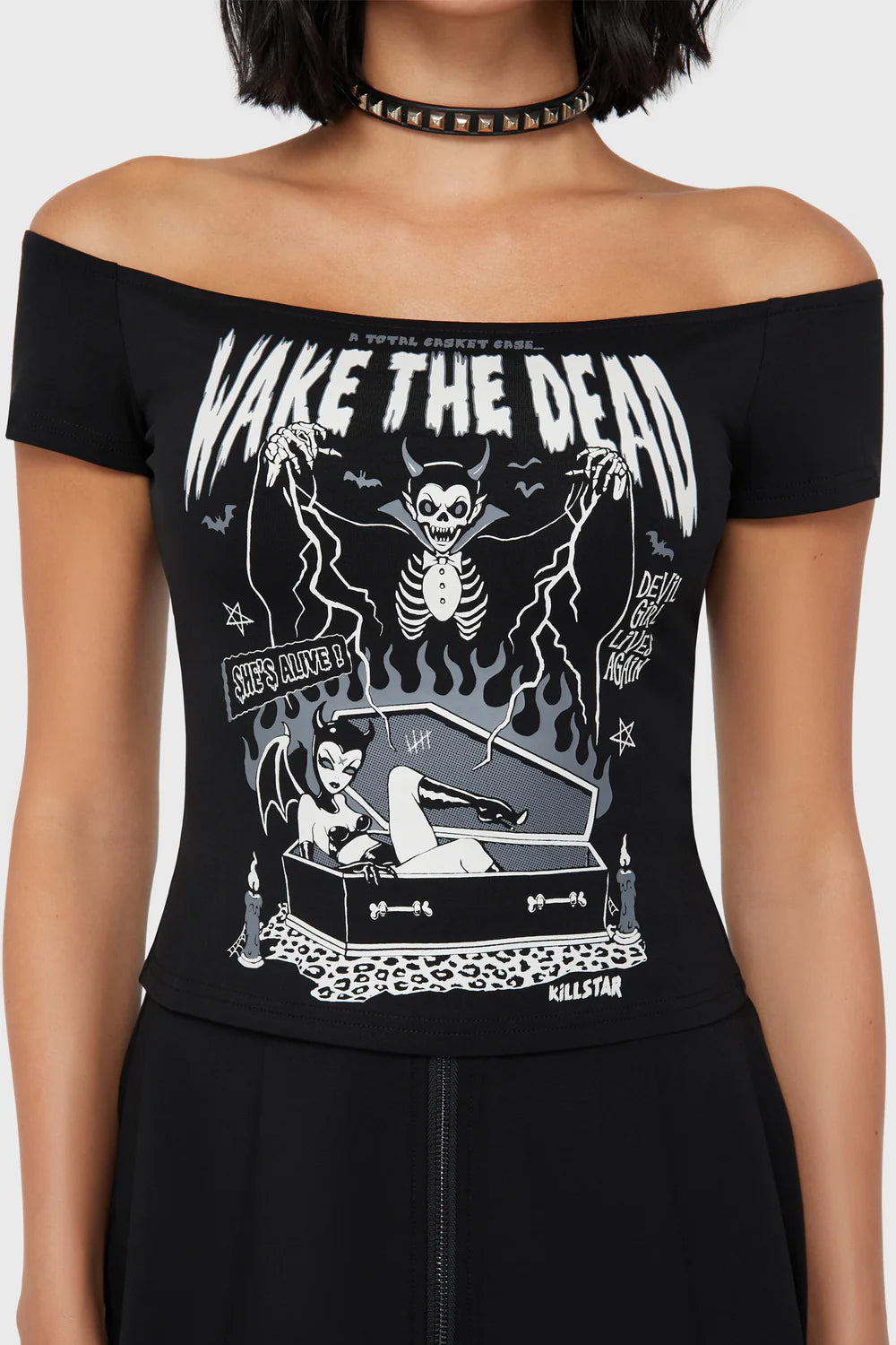 Wake The Dead Bardot Top