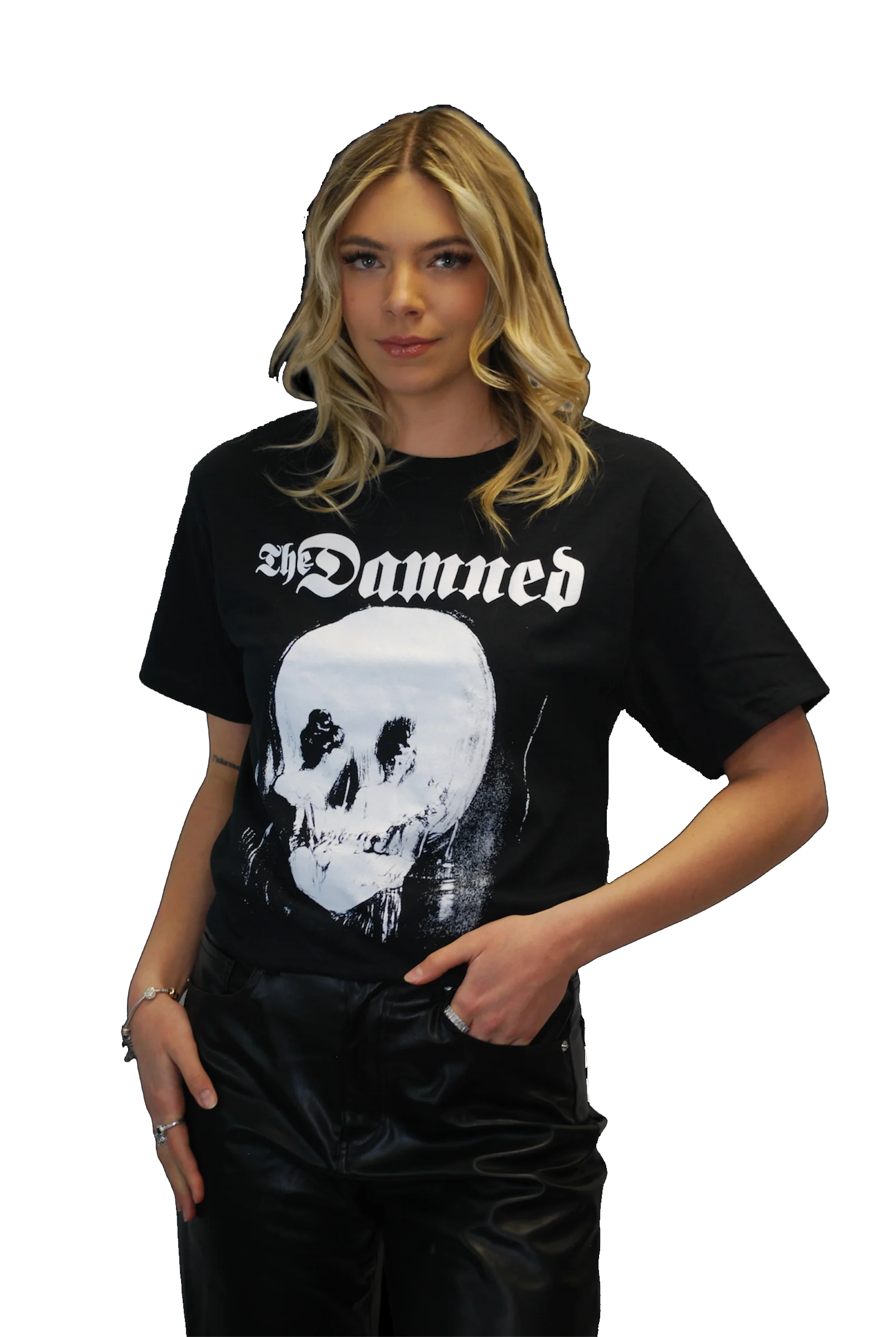 The Damned "Stretcher Case - Unisex Black T-Shirt