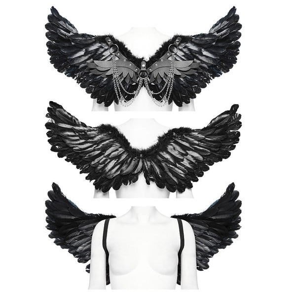 Feather Wing Harness - Black