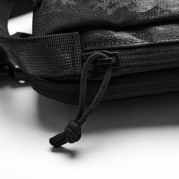 Military Style Rivets Shoulder Bag