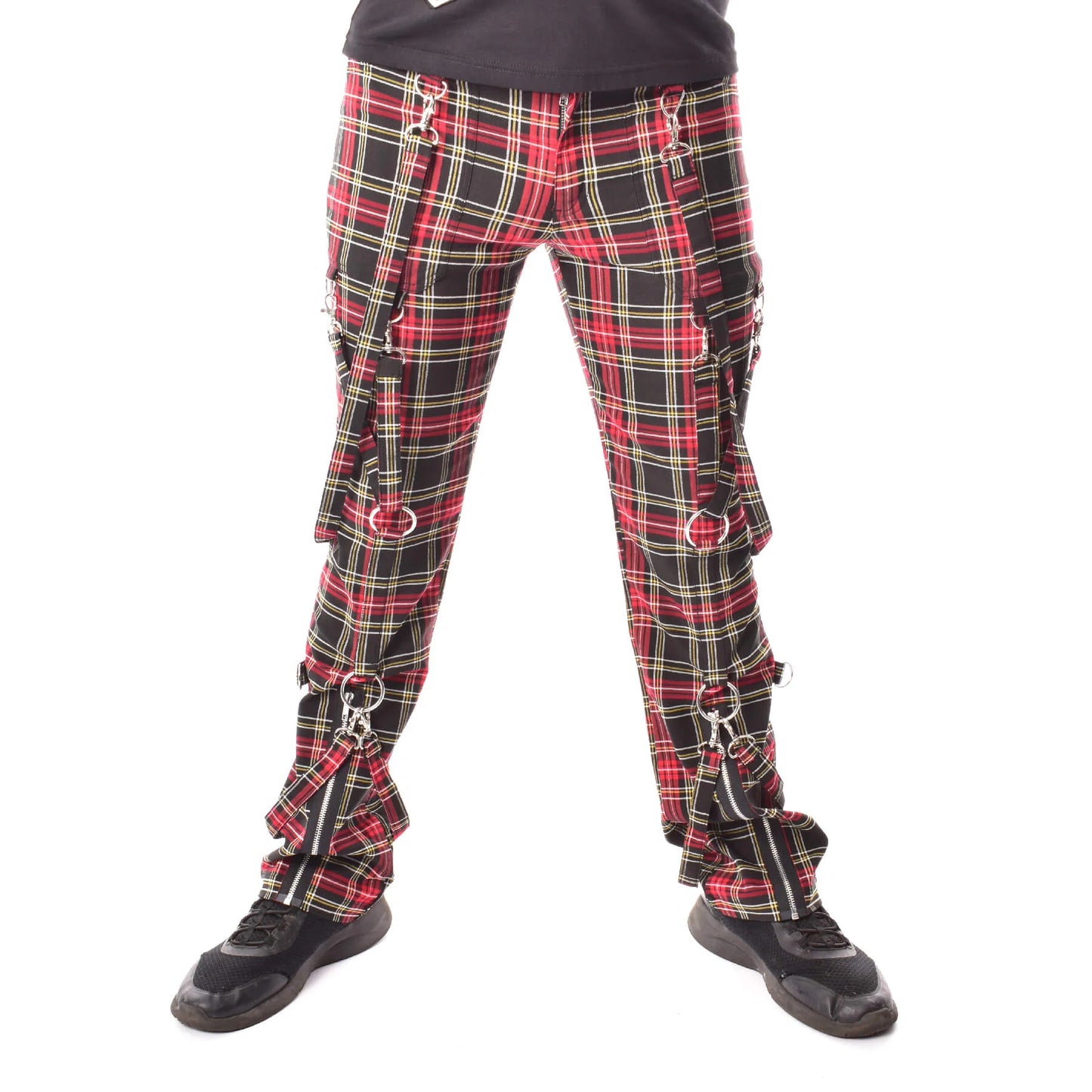 Raffiel Pants - Black/Red