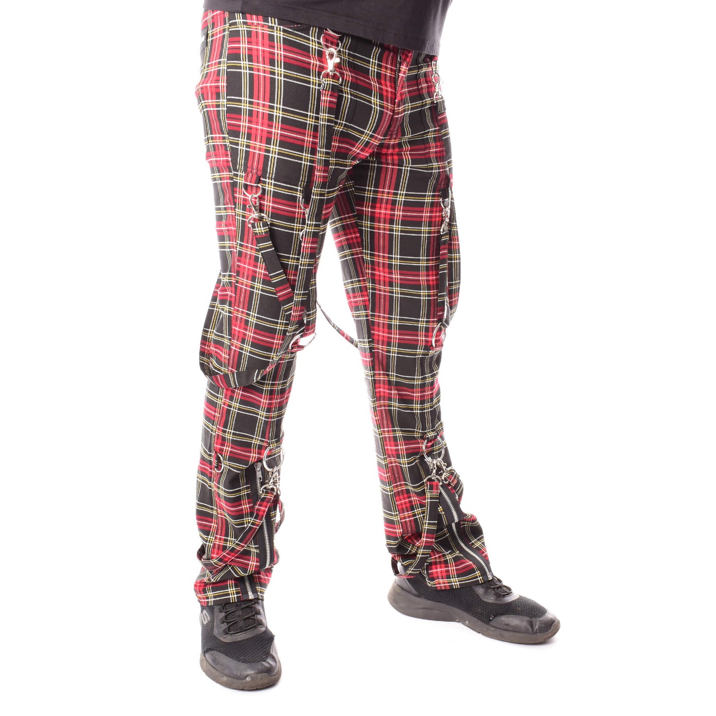 Raffiel Pants - Black/Red