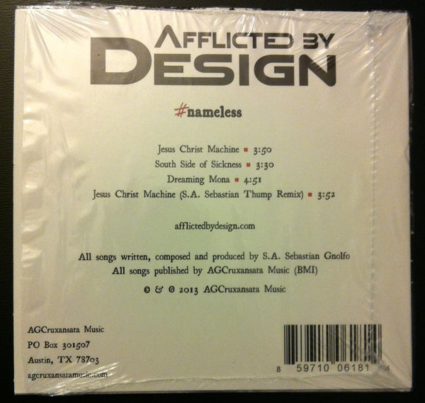 #nameless - Afflicted By Design - CD