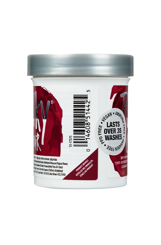 Punky Colour, Semi-Permanent Conditioning Hair Color, Red Wine, 3.5 fl oz