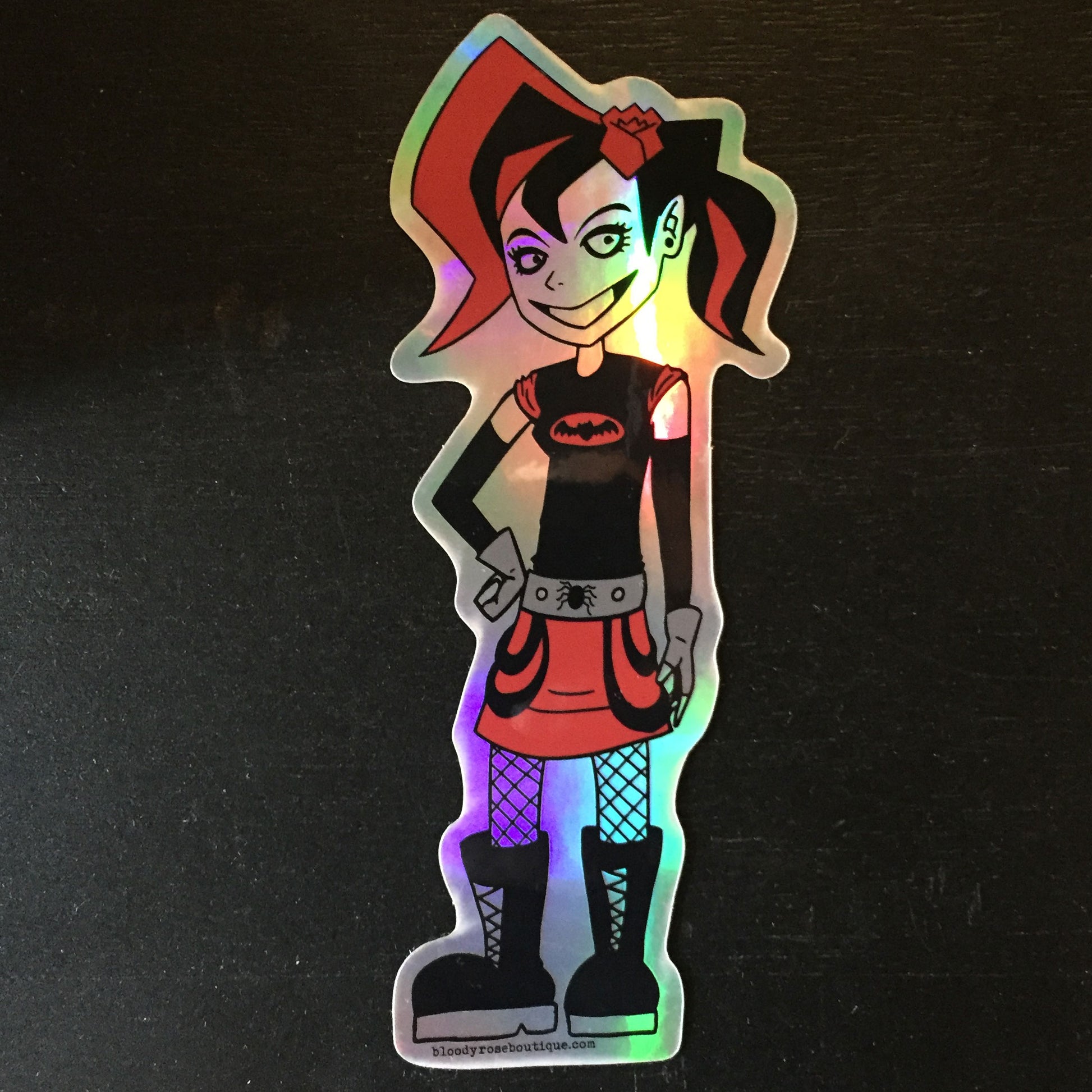Bloody Rose Mascot GIrl Sticker