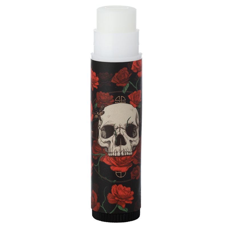 Gothic Gifts Skull & Roses Mint Lip Balm Tin – Bloody Rose Boutique