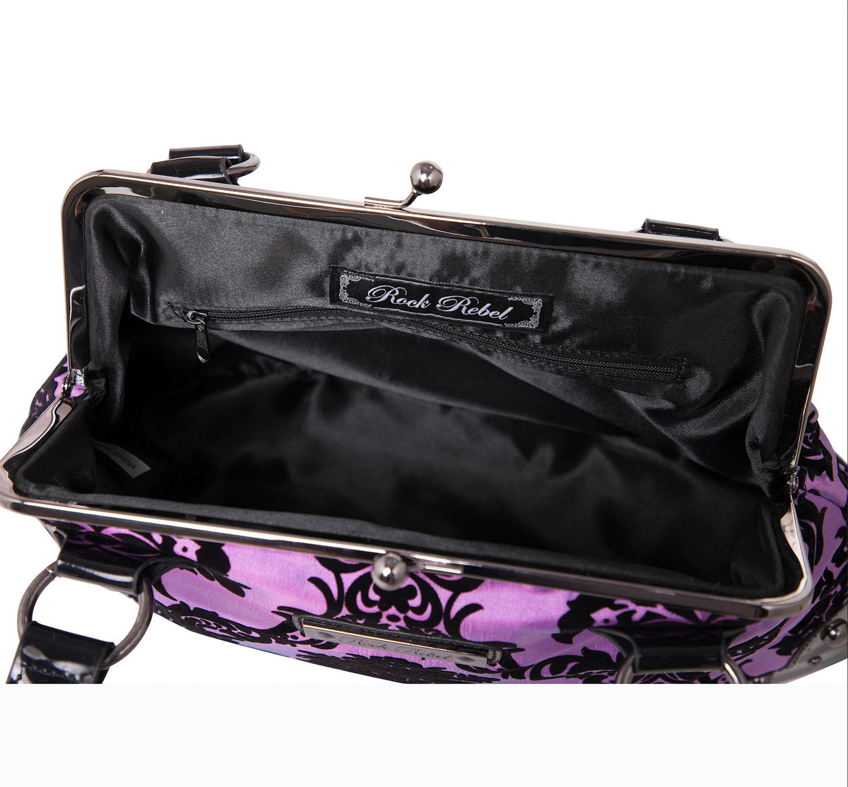 Buy Rock Rebel Mistress Moon GG Rose Victorian Gothic Da Ivory Handbag Purse  Online at desertcartINDIA