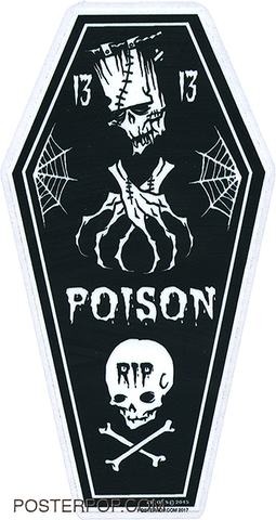 Pigors Poison Coffin Sticker