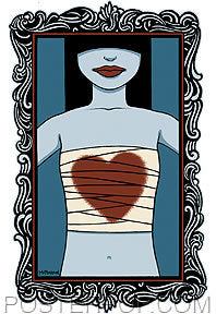 Tara McPherson Bandage Heart Sticker