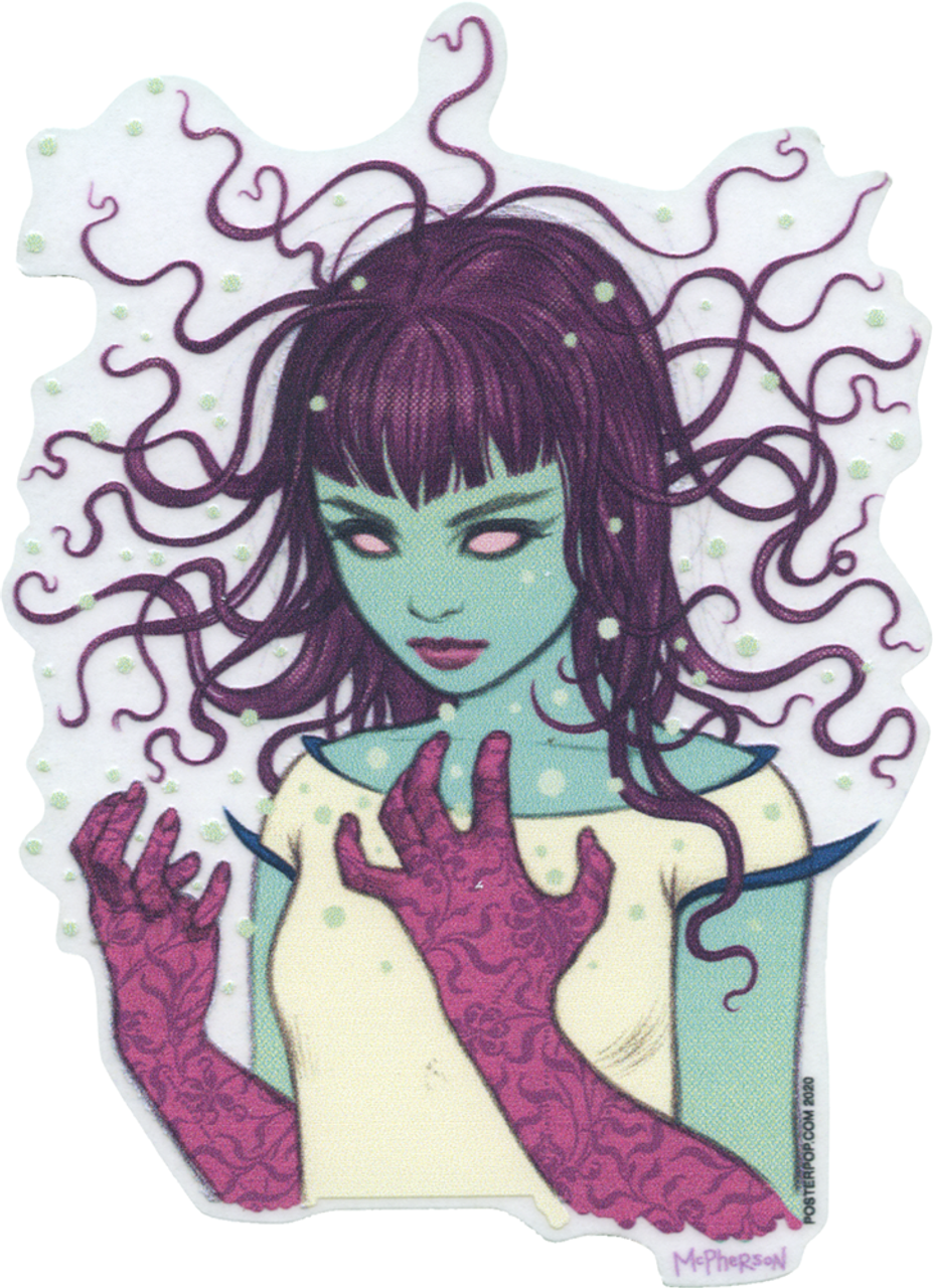 Tara McPherson Pixie Sticker
