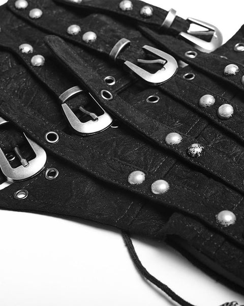 Steampunk Corset Belt - Black