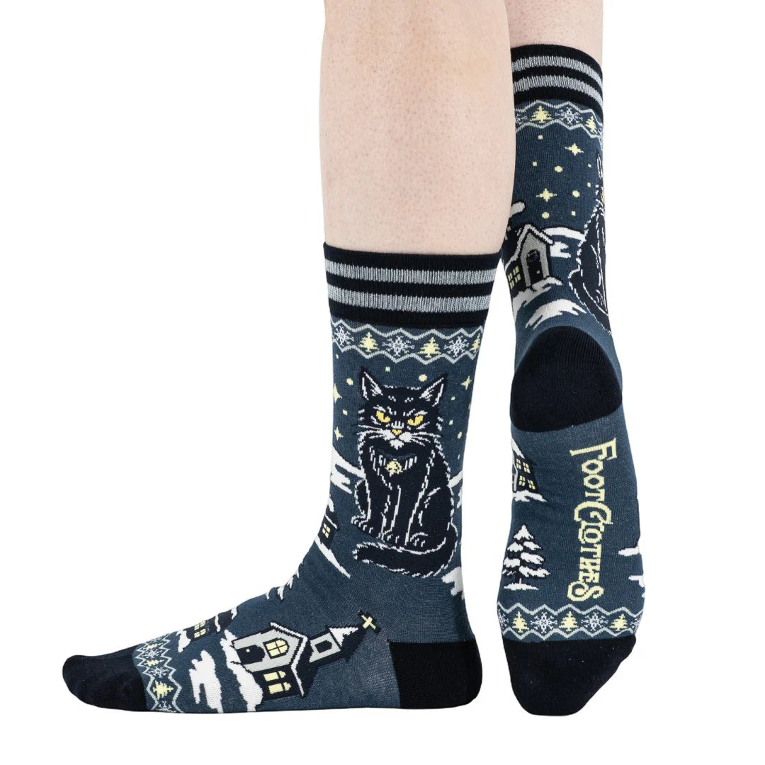 Yule Cat Crew Socks