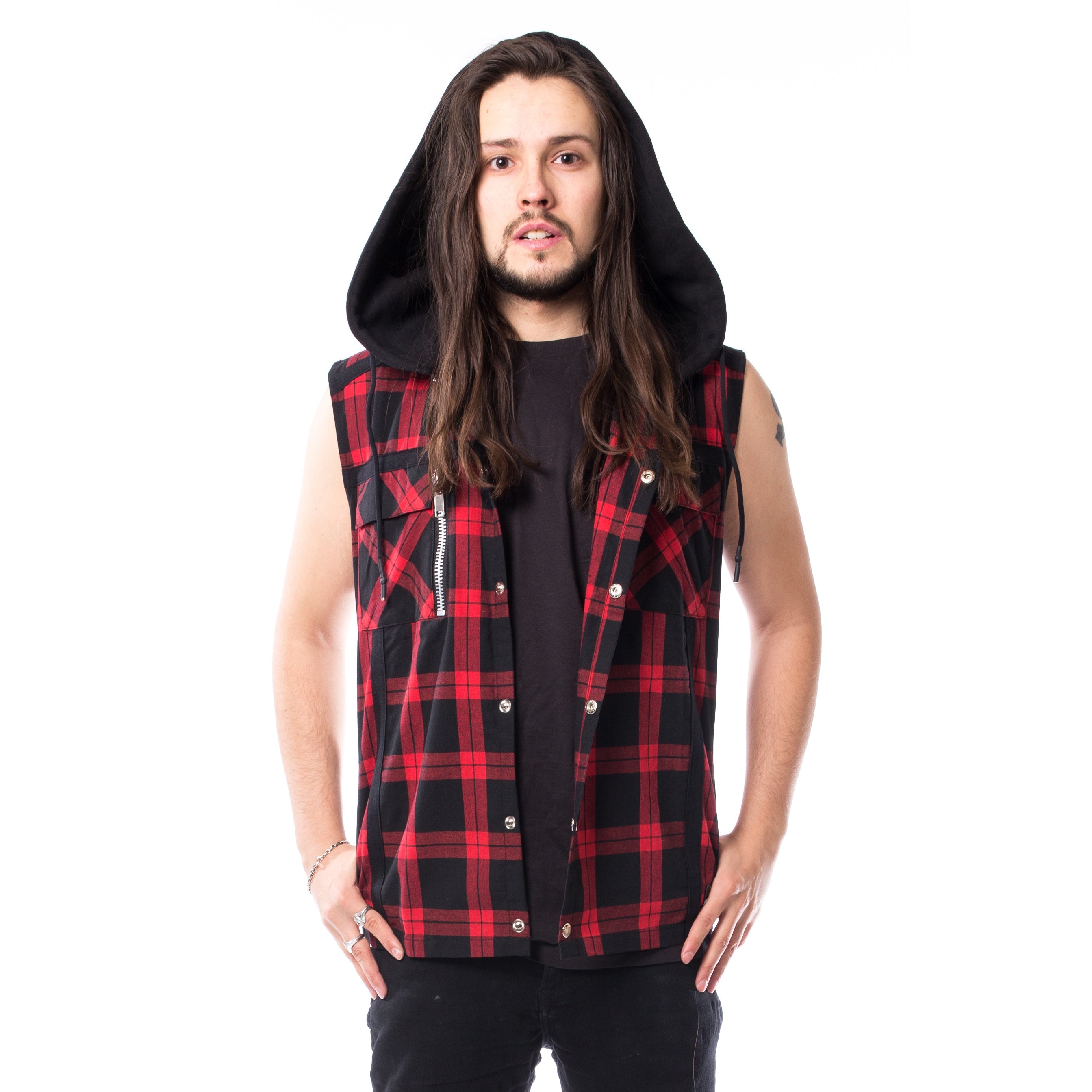 Eetu Shirt - Black/Red