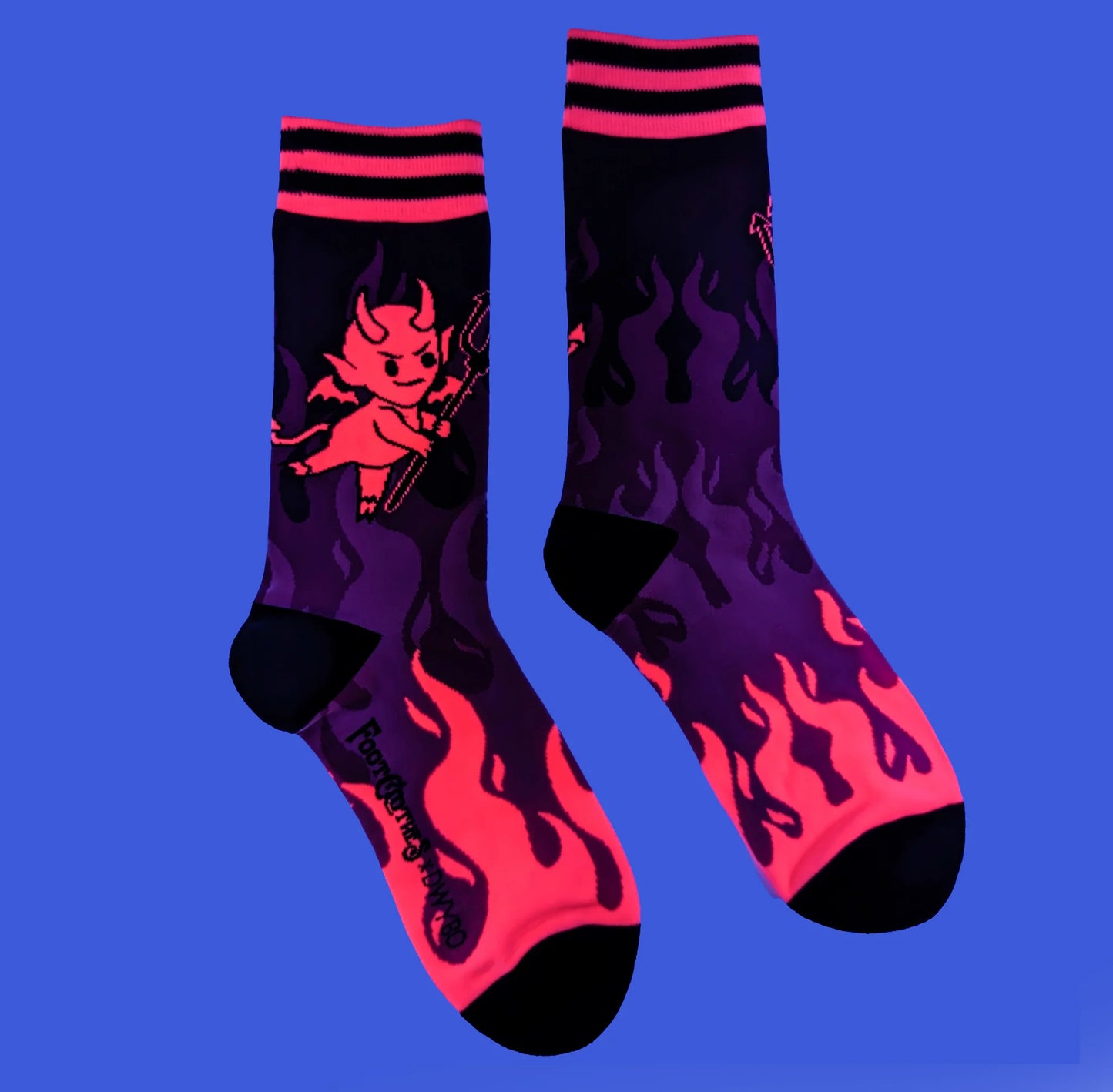 Hot as Heck FootClothes x DWYBO Crew Socks