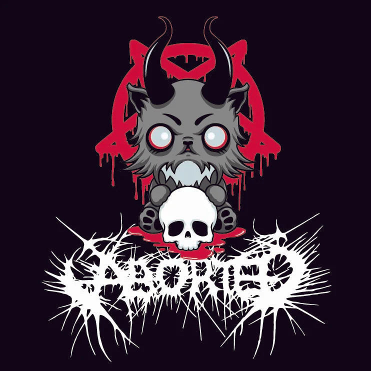 FootClothes x Aborted Death Kitty Crew Socks