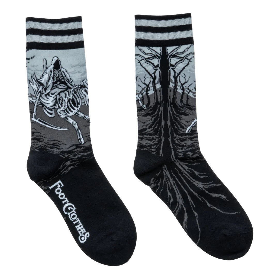 Death on a Pale Horse Crew Socks