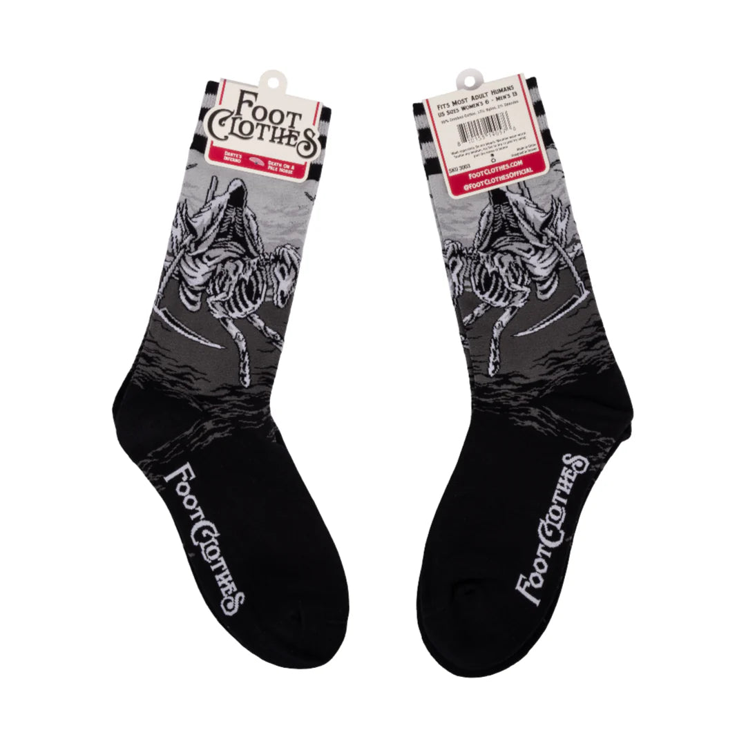 Death on a Pale Horse Crew Socks