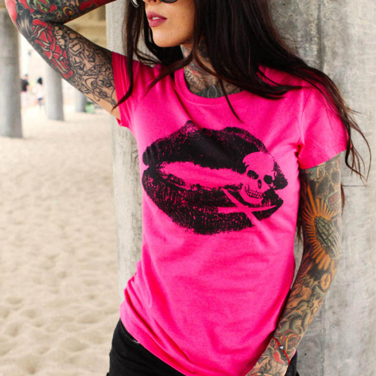Kiss of Death - Women's Cut T-Shirt