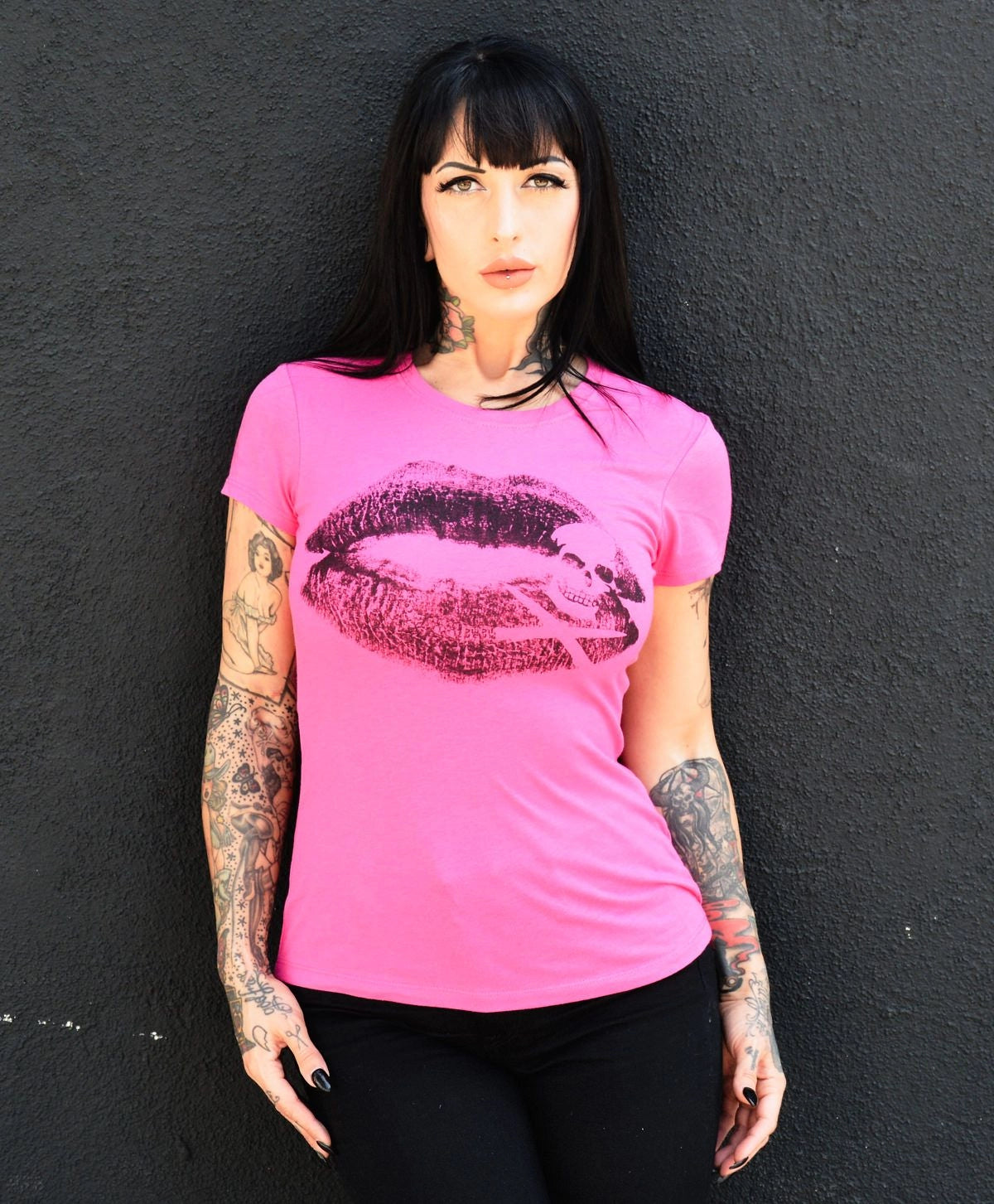 Kiss of Death - Women's Cut T-Shirt