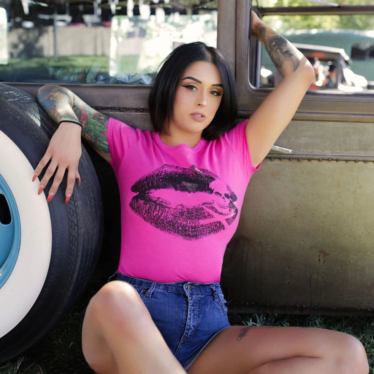 Kiss of Death - Women's Cut T-Shirt