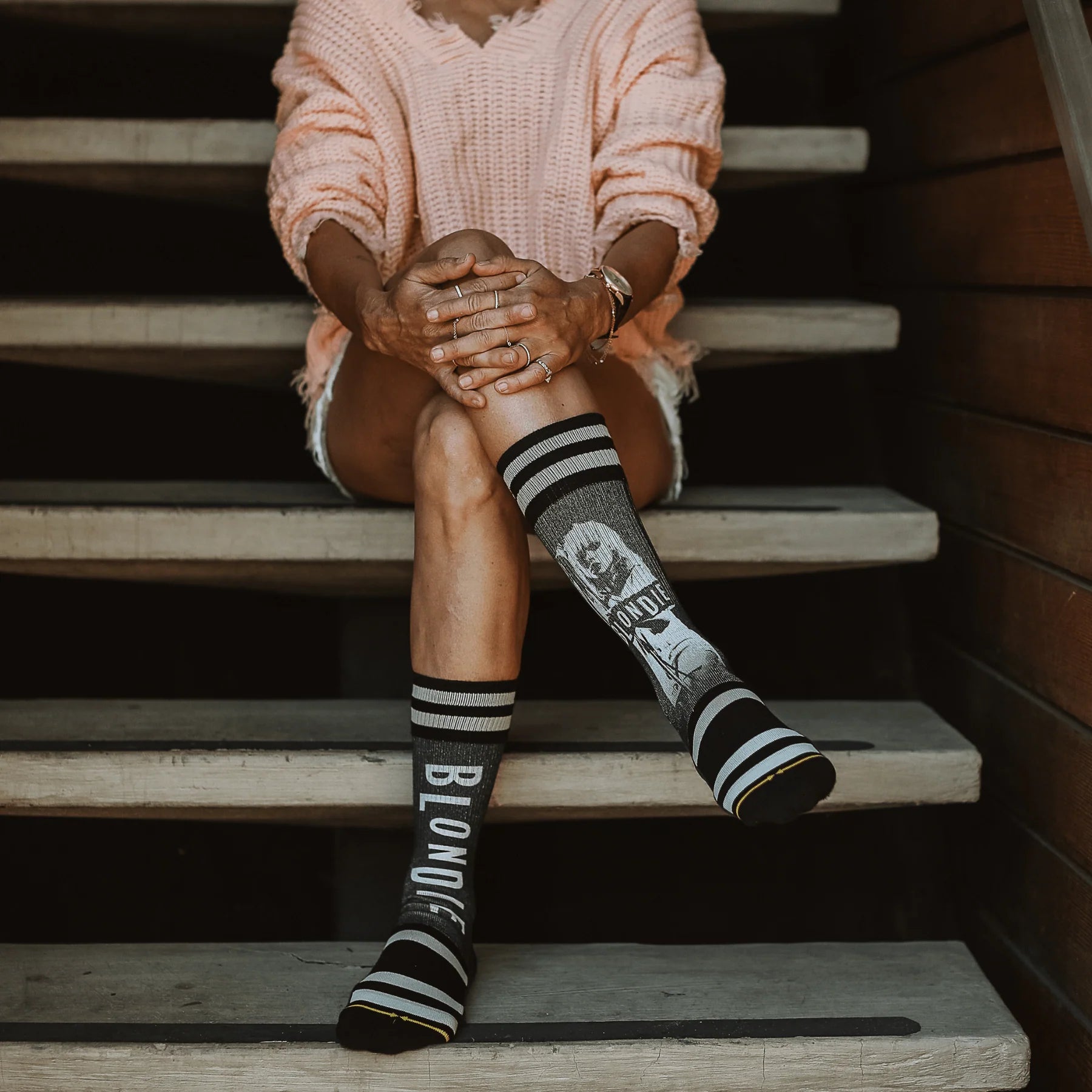 Blondie - One Way Or Another Crew Socks