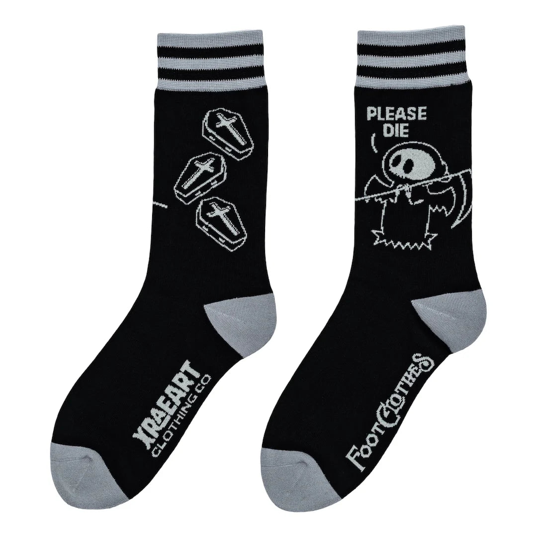 Please Die Crew Socks