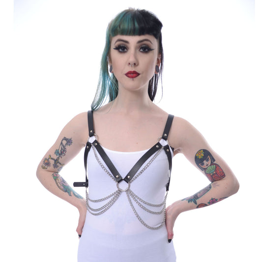 Electra Harness - Black/Silver