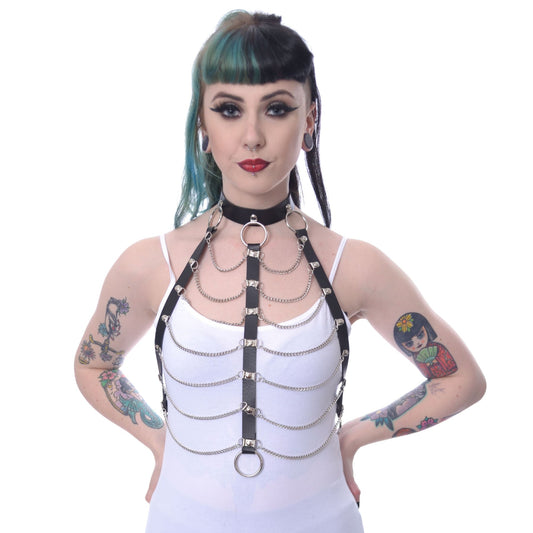 Vida Harness - Black/Silver