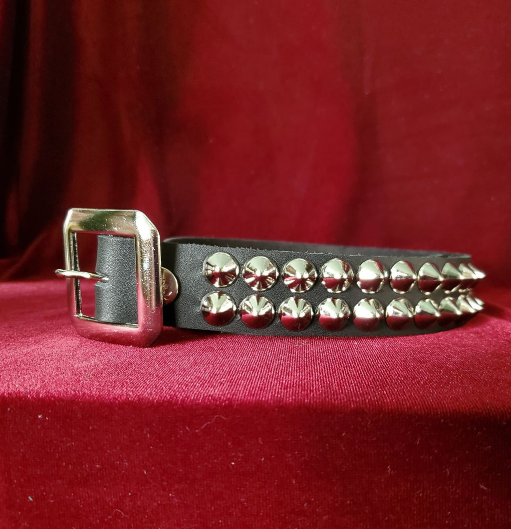2-Row Cone Stud Belt