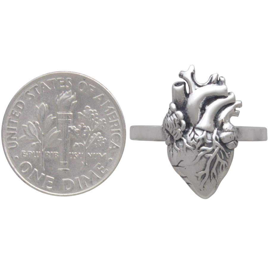 Anatomical Heart Ring