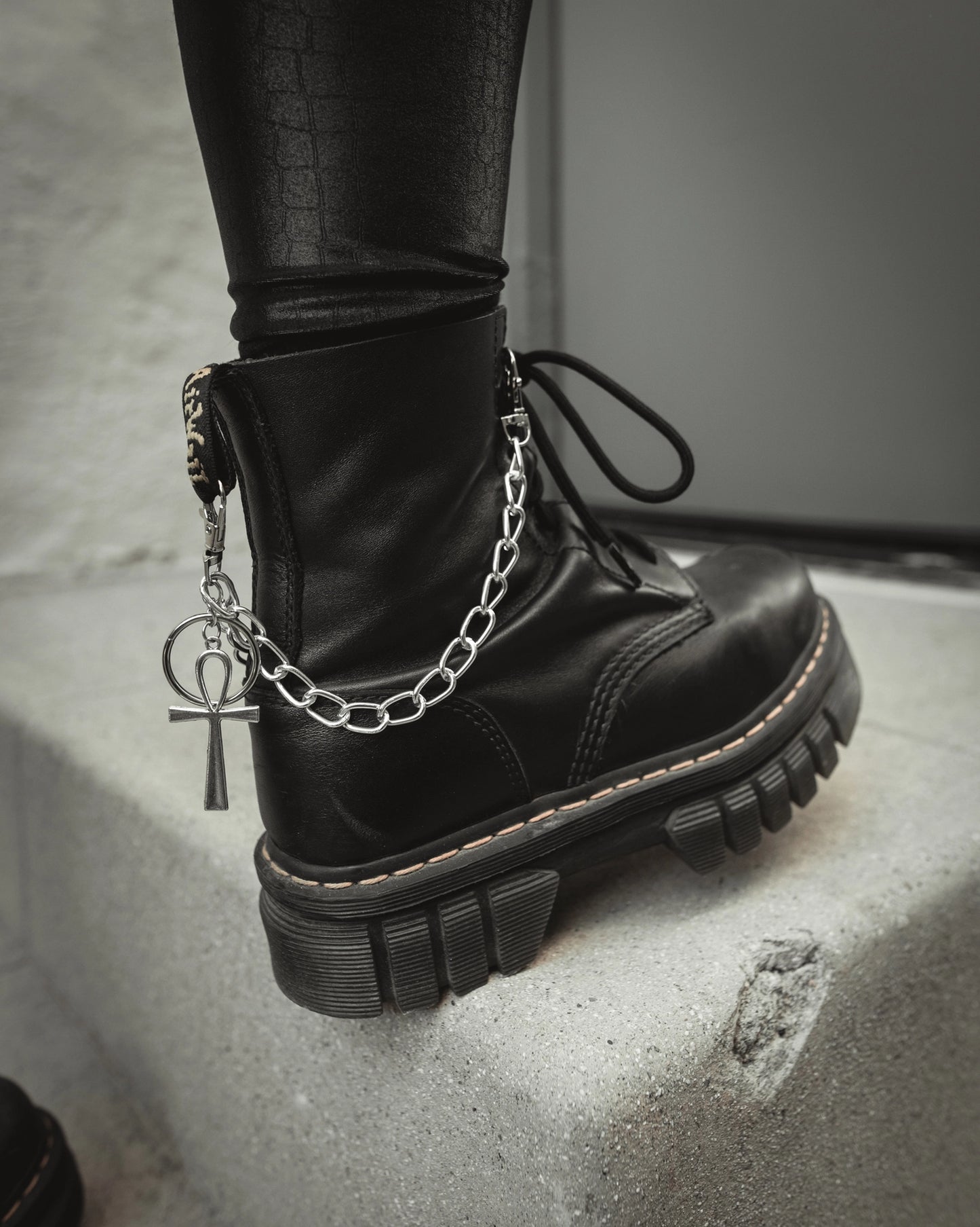 Ankh Boot Charm