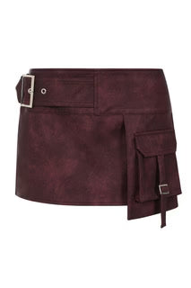 Astra Skirt - Burgundy