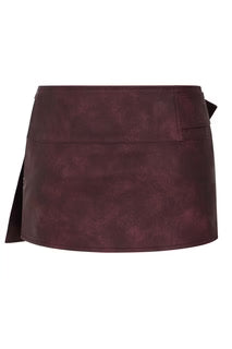 Astra Skirt - Burgundy