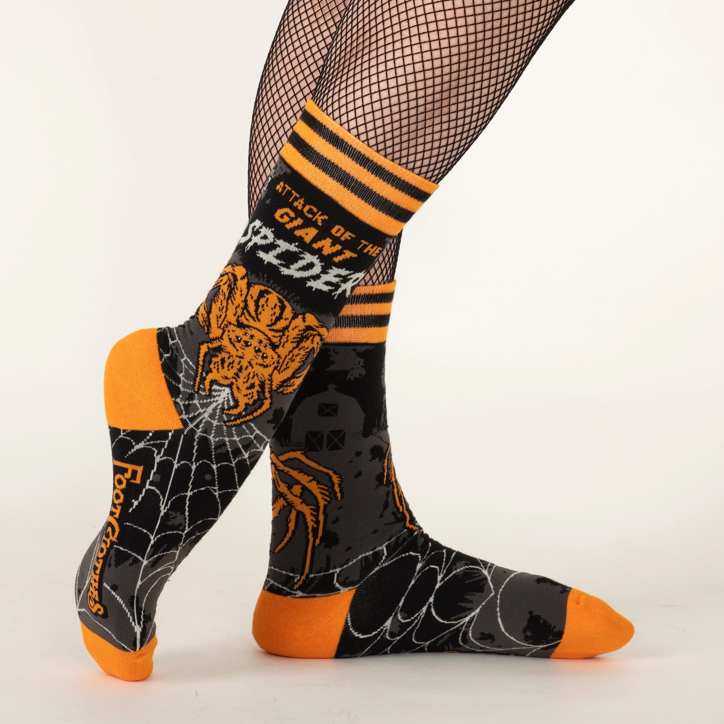 Attack of the Giant Spider Crew Socks