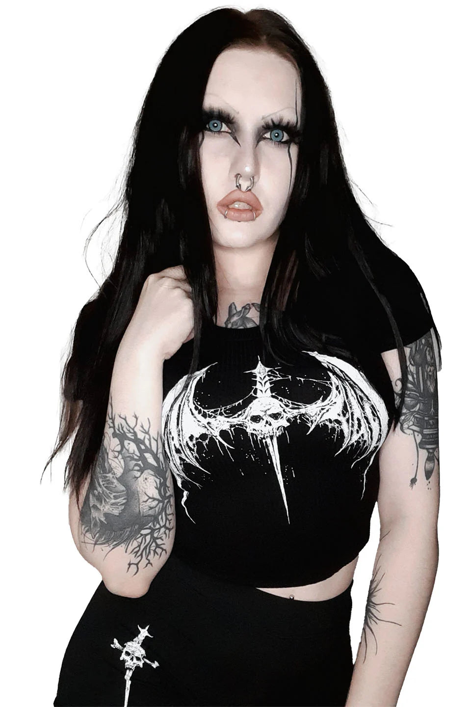 Dagger Bat Baby Tee