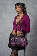 Purple Hexy Glam Handbag