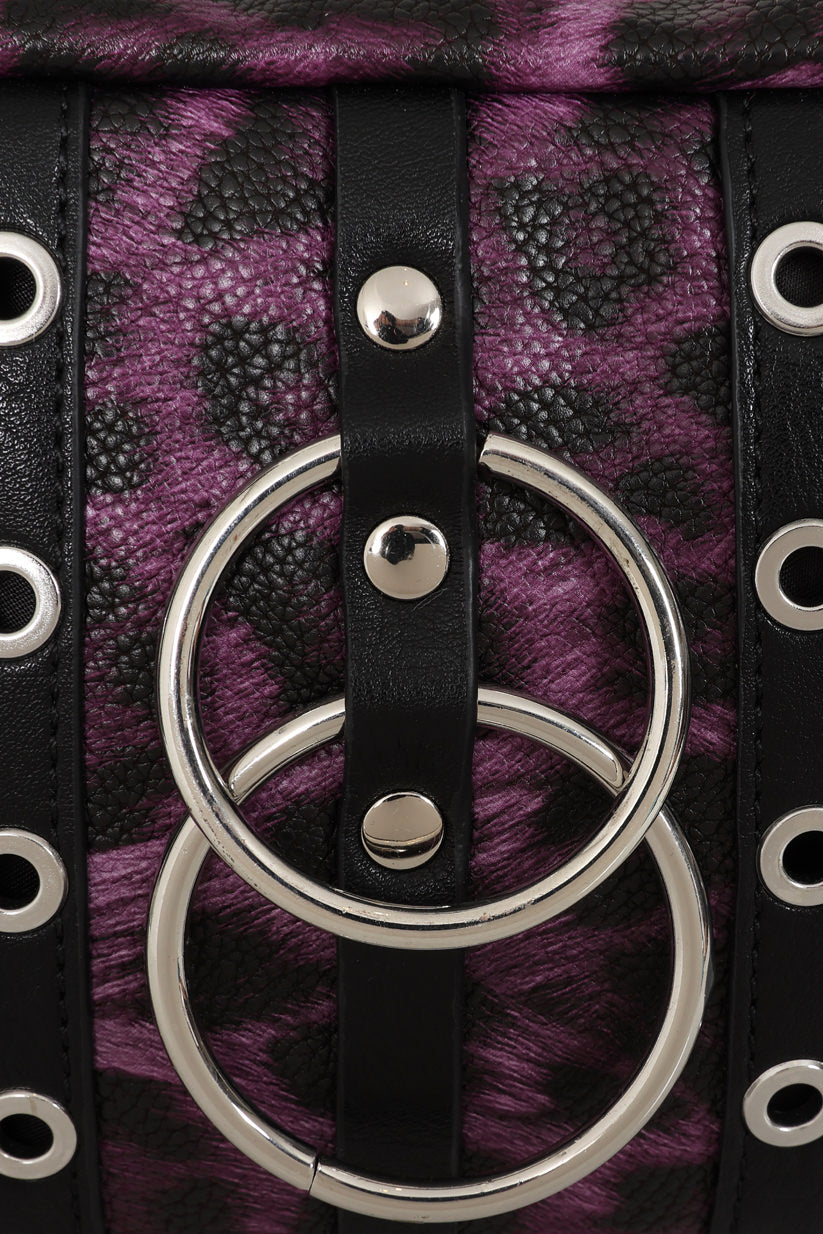Purple Hexy Glam Handbag