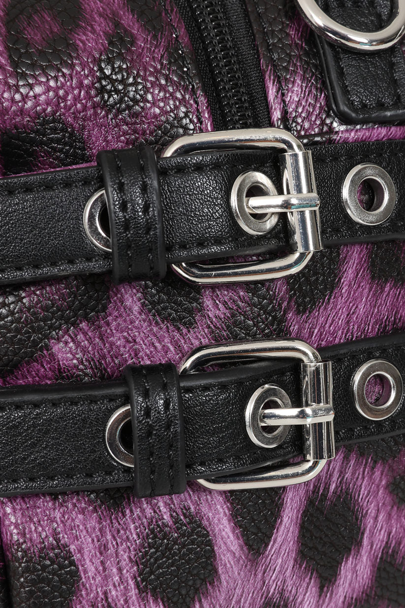 Purple Hexy Glam Handbag